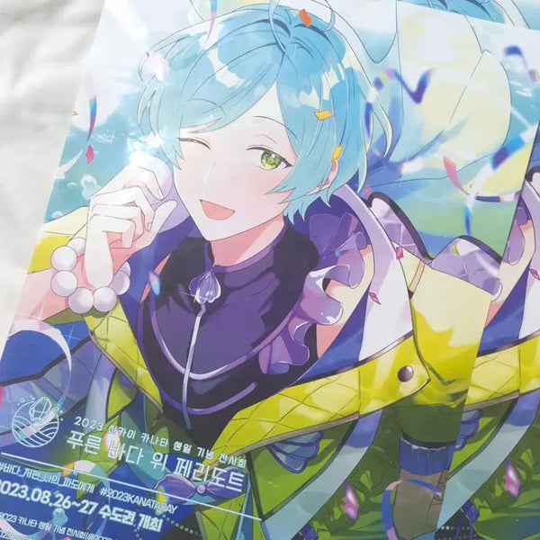 [BUNJANG] Ensemble Stars Kanata Aoi 2023 Birthday Exhibition Poster Bundle / 앙상블스타즈 카나타 2023 생일 기념 전시회 포스터 일괄