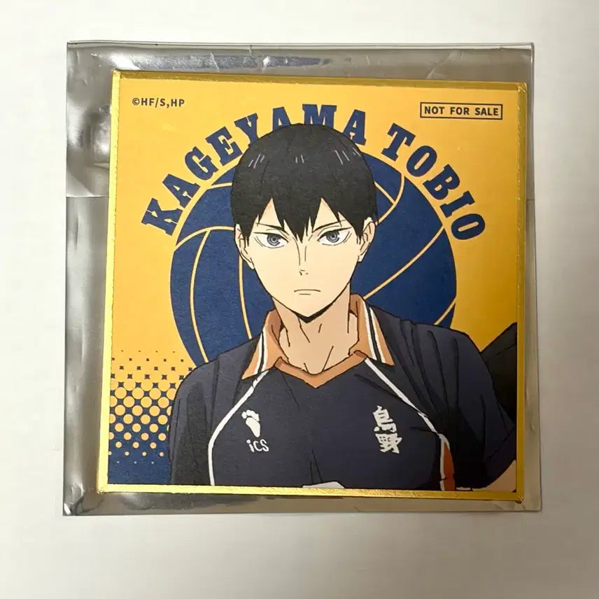 [BUNJANG] Haikyuu!! Kageyama Tobio Prince Hotel Collaboration Mini Shikishi / 하이큐 카게야마 토비오 프린스호텔 콜라보 미니 색지 판매