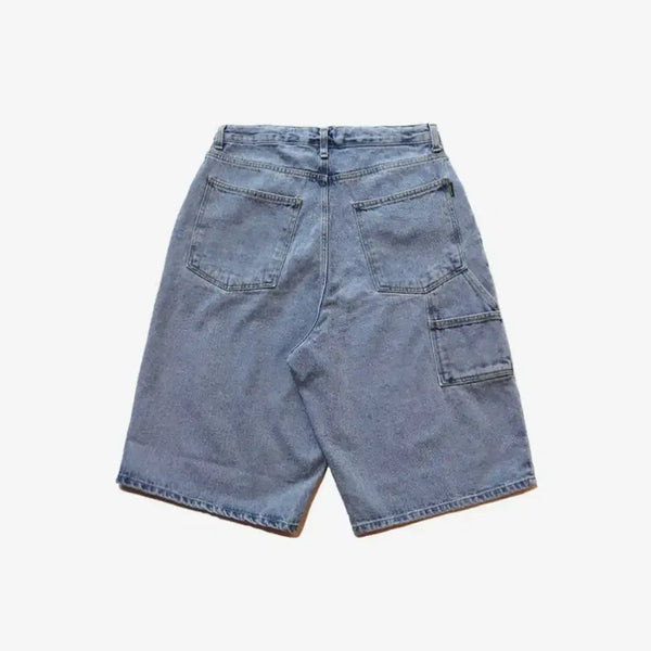 [BUNJANG] BSRabbit Carpenter Loose Fit Denim Shorts M / 비에스래빗 카펜터 루즈핏 데님 숏팬츠 M