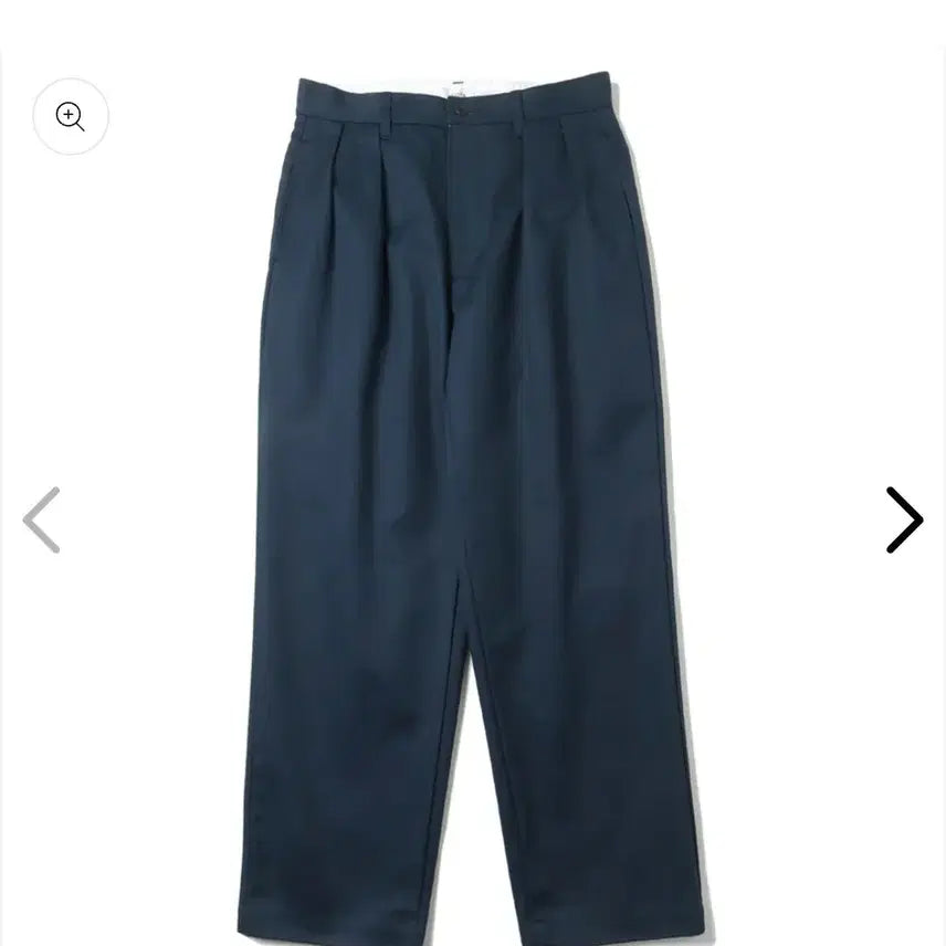 [BUNJANG] Shiota Two-Tuck Chino Cross Pants Navy Size 4 / 시오타 투턱 치노 클로스 팬츠 네이비 4사이즈