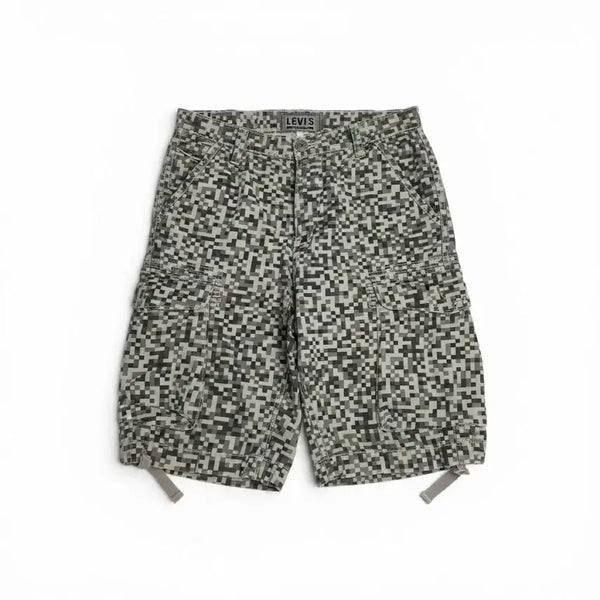[BUNJANG] Levi's Camo Cargo Shorts Size 32 / 리바이스 카모 카고 반바지 32