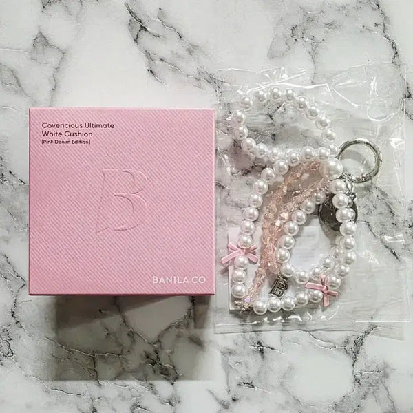 [BUNJANG] Banila Co Pink Denim Edition Cushion Case / (미개봉 새상품) 바닐라코 핑크데님 에디션 쿠션 케이스