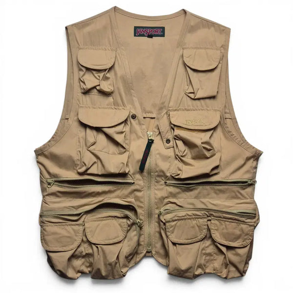 [BUNJANG] Jansport Utility Fishing Vest - Beige, Size M / [3일간 20%할인] [M] 잔스포츠 유틸리티 피싱베스트