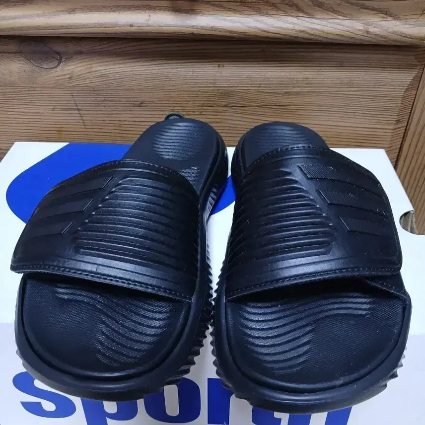 [BUNJANG] Adidas Alpharsponse 2.0 Slides Black / 아디다스 알파리스폰스 2.0 슬라이드 블랙 (245~255mm)
