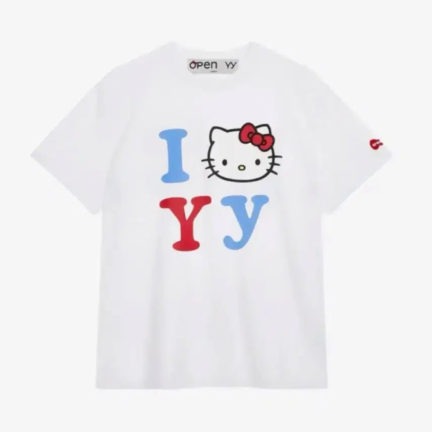 [BUNJANG] Openyy Kitty T-Shirt (S/M) / 오픈와이와이 openyy 키티 티셔츠 S/M