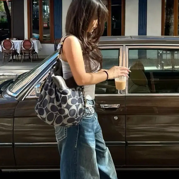[BUNJANG] Coach 90s Op Art Vintage Bag / 90s 코치 op art 빈티지백