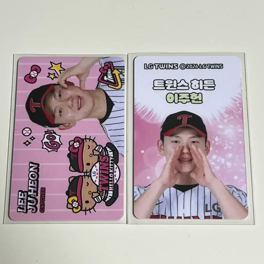 [BUNJANG] LG Twins Lee Ju-heon 2 Photocard Bundle Set / 엘지트윈스 이주헌 포토카드 2장 일괄