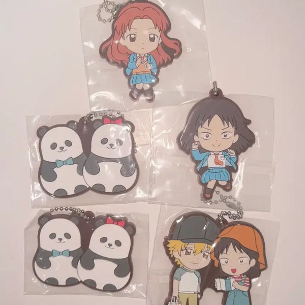 [BUNJANG] Skip and Loafer Gacha Strap Keychain Bundle Set (Sealed) / [미개봉] 스킵과 로퍼 가챠 스트랩 키링 일괄 판매