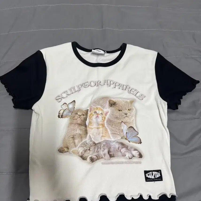 [BUNJANG] Sculptor Cropped T-Shirt / 스컬프터 크롭티