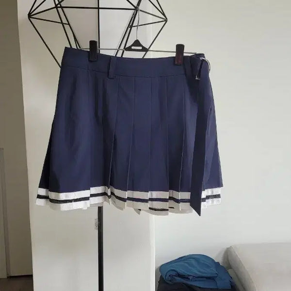 [BUNJANG] Le Coq Sportif Women's Pleated Skirt Size 64 / 르꼬끄 골프  여성 주름 스커트 -64사이즈