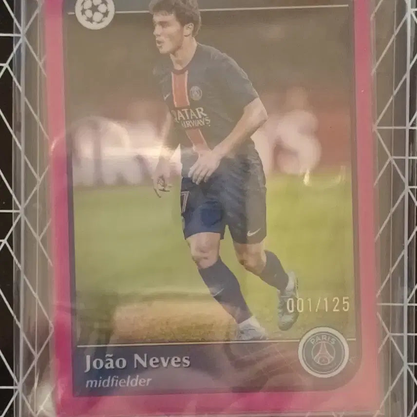 [BUNJANG] João Neves 2023 Merlin Serial Number 001/125 Card Bundle / 주앙 네베스 2023 멀린 001/125 카드+컬렉션 정리