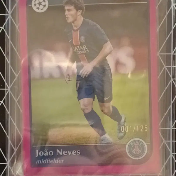 [BUNJANG] João Neves 2023 Merlin Serial Number 001/125 Card Bundle / 주앙 네베스 2023 멀린 001/125 카드+컬렉션 정리