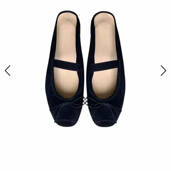 [BUNJANG] Favorite Things Ribbon Flat Mule (Navy) / 페이보릿띵스 ribbon flat mule (navy) 225
