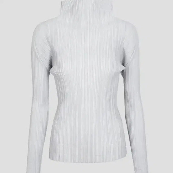 [BUNJANG] Pleats Please Issey Miyake Soft Pleats Top Light Grey / 플리츠플리즈 소프트 플리츠 탑 새상품