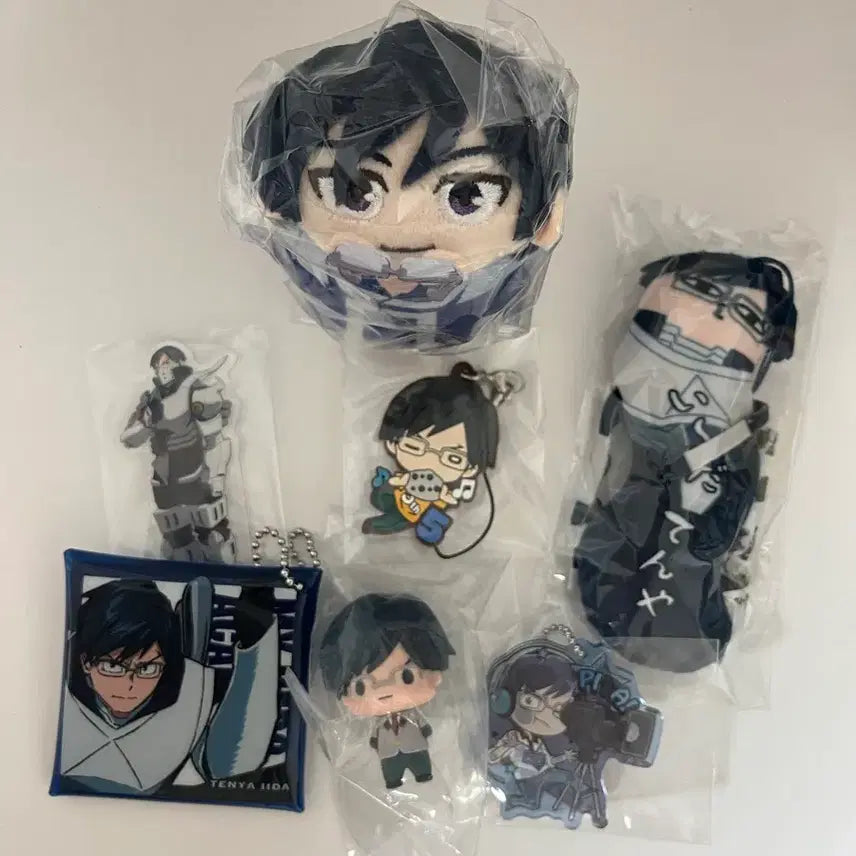 [BUNJANG] My Hero Academia Iida Tenya Glasses-Off Mochicororing Goods Set / 나의 히어로 아카데미아 이이다 텐야 굿즈 세트