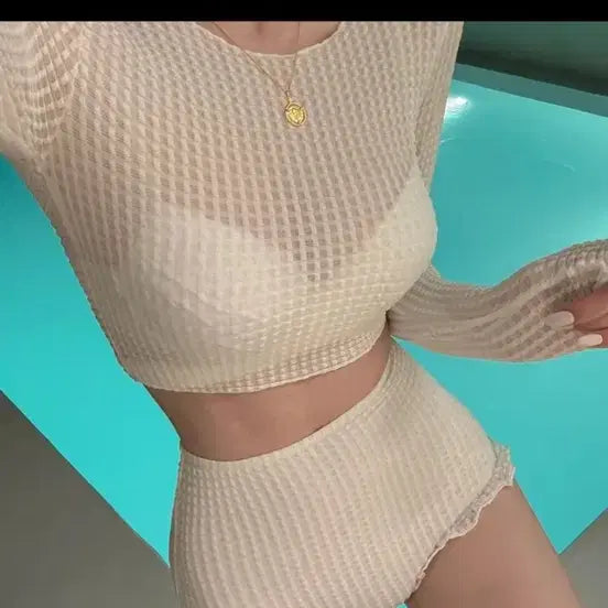 [BUNJANG] Mayvens Swimsuit Cover-up Bikini Set / 새상품 반값이하// 메이빈스 수영복 커버 비키니