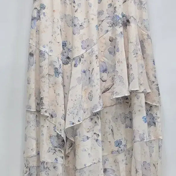 [BUNJANG] Jigott Waltz Printing Chiffon Skirt / 지컷 왈츠 프린팅 쉬폰 스커트