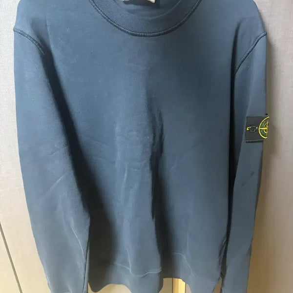 [BUNJANG] Stone Island Sweatshirt Navy / 스톤아일랜드 맨투맨 네이비