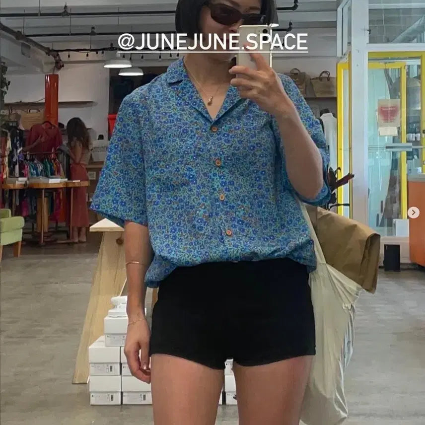 [BUNJANG] Joonjoon Space Shirt / 준준스페이스 셔츠