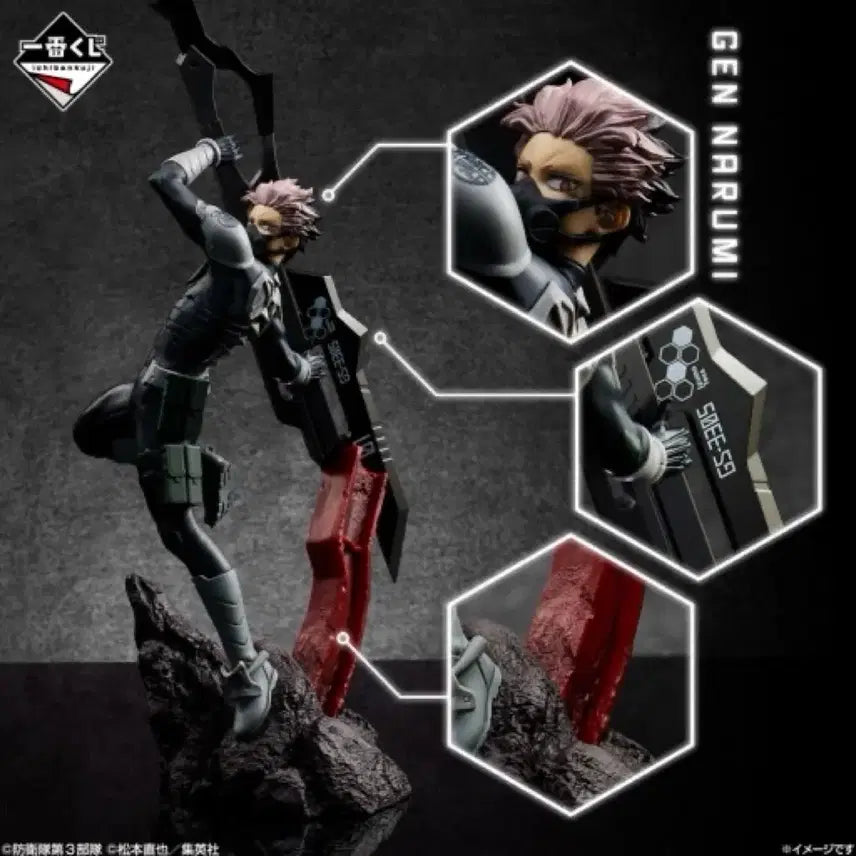[BUNJANG] Kaiju No. 8 Ichiban Kuji Prize A Narumi Gen Figure / 괴수8호 이치방쿠지 A상 나루미 겐 피규어
