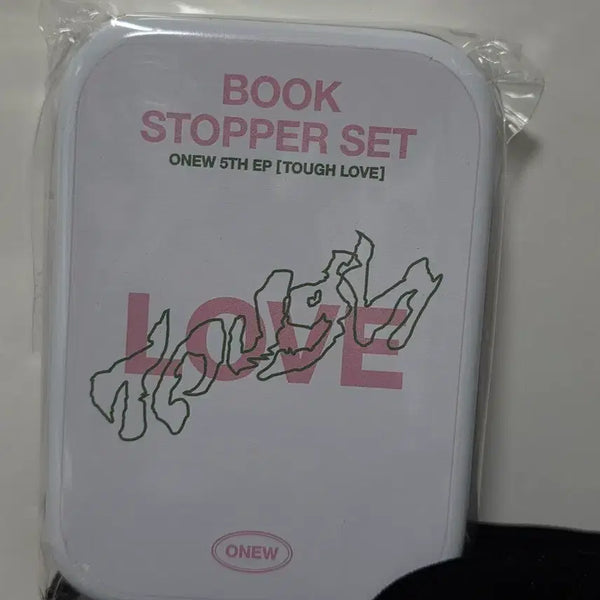 [BUNJANG] Onew Bookstopper Tin Case Set / 온유 북스토퍼 틴케이스 세트