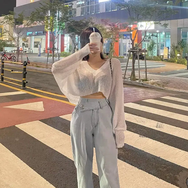 [BUNJANG] Modifit Two-Button Wide Pants Light Blue / [미개봉 새상품]모디핏 투버튼 와이드팬츠 연청