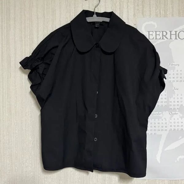 [BUNJANG] COS Round Neck Puff Sleeve T-Shirt / 코스 cos 라운드 넥 퍼프 소매 반팔 셔츠