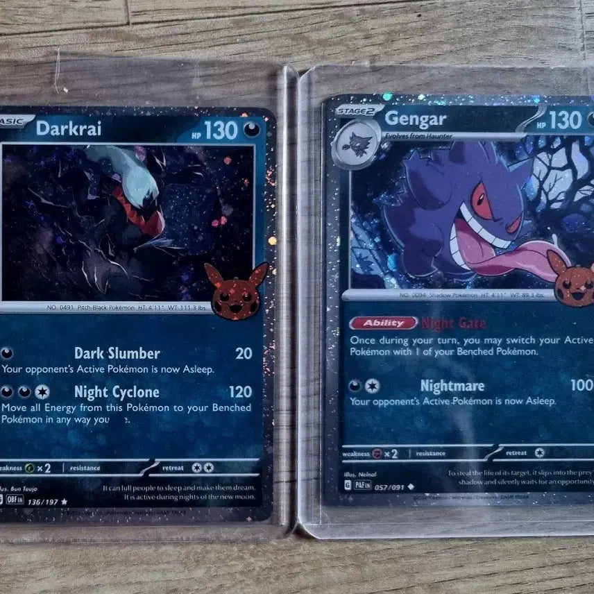 [BUNJANG] Pokemon Halloween Promo Phantom, Darkrai Card / 포켓몬카드 할로윈 프로모 팬텀,다크라이 팝니다