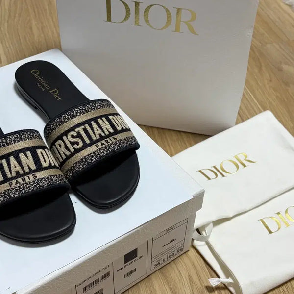 [BUNJANG] Dior Dway Slide / 디올 디웨이 슬라이드 36.5