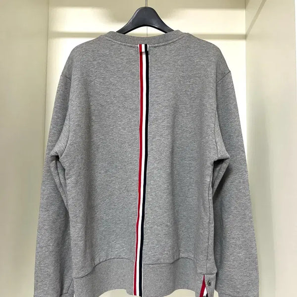 [BUNJANG] Thom Browne Back Three-Stripe Sweatshirt Grey / [ 택 미제거 / 2 ] 톰브라운 백삼선 맨투맨