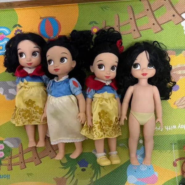[BUNJANG] Disney Princess Dolls 4-Piece Set / 디즈니 공주 인형 4개 세트