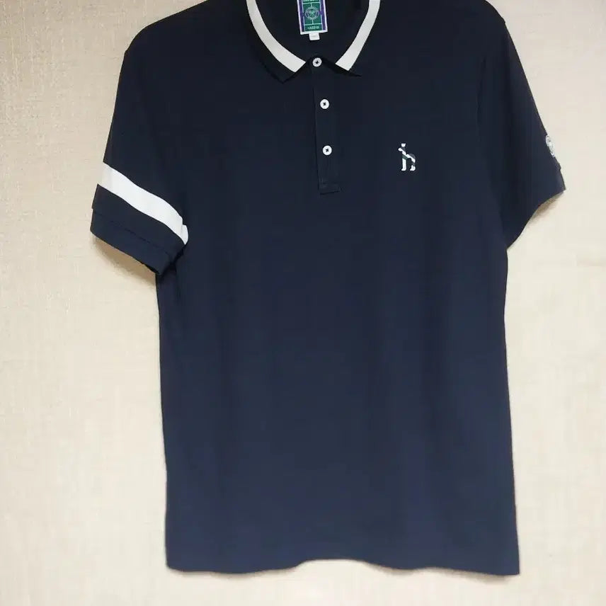 [BUNJANG] Hazzys Wimbledon 100% Cotton Short-Sleeve Polo T-Shirt / 헤지스 윔블던/100) 반팔카라티