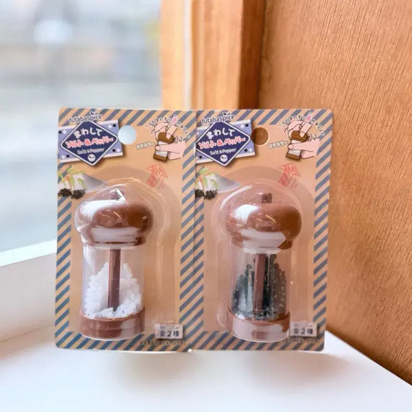 [BUNJANG] Japanese Cute Salt and Pepper Toy Set (2 types) / 일본 귀여운 솔트 엔 페퍼 푸드 장난감 2종 세트