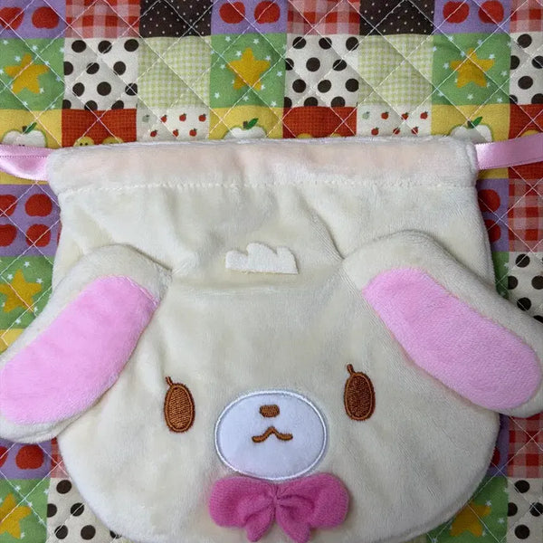 [BUNJANG] Sanrio Sugarbunnies Drawstring Pouch / 산리오 슈가바니즈 조리개 파우치 [일본정품 새상품]