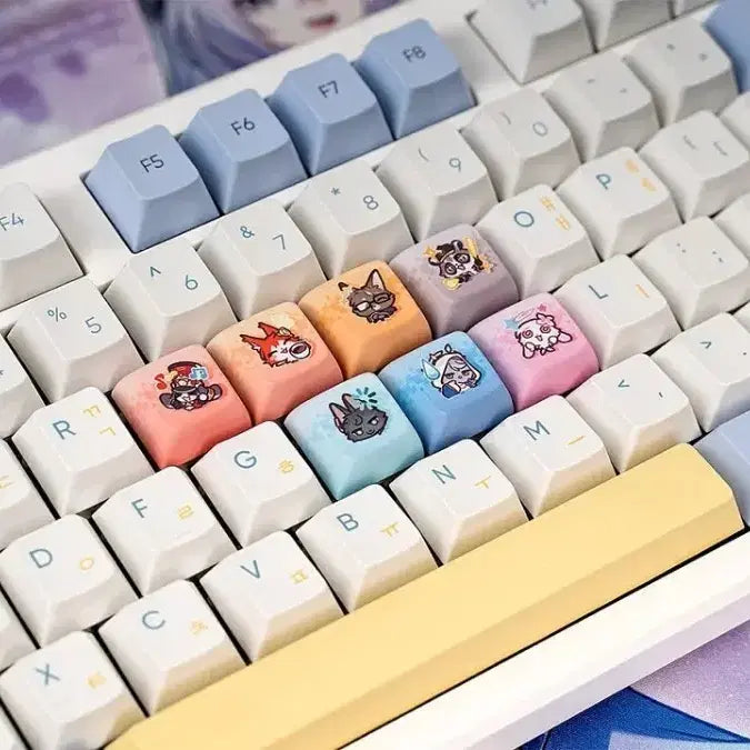 [BUNJANG] Honkai: Star Rail Exhibition Keycap Set - 'A Memory of Walking Among Stars' / 미개봉)붕괴 스타레일 전시회 키캡 세트 별 사이를 걷는 회고록