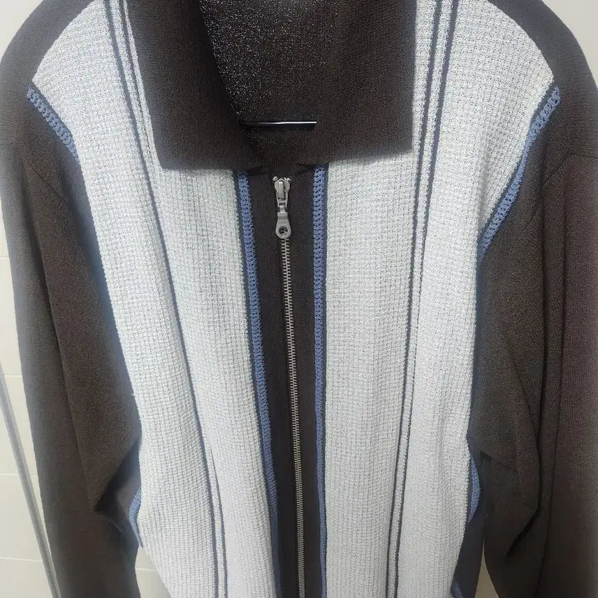 [BUNJANG] COOR Sanremo Zip-Up Sweater (S) / 쿠어 산레모 카라 집업 스웨터 S