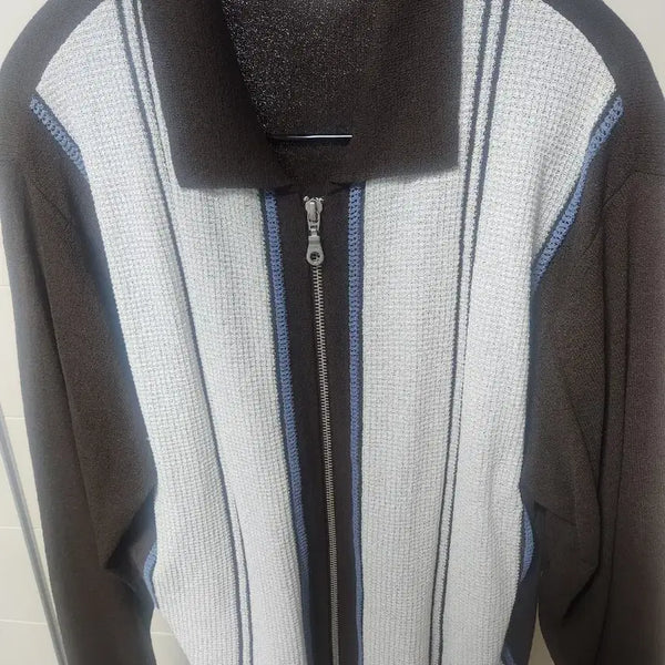 [BUNJANG] COOR Sanremo Zip-Up Sweater (S) / 쿠어 산레모 카라 집업 스웨터 S