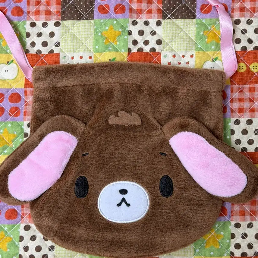 [BUNJANG] Sanrio Sugarbunnies Drawstring Pouch / 산리오 슈가바니즈 조리개 파우치 [일본정품 새상품]