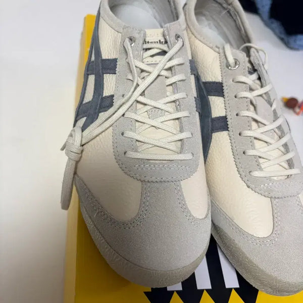 [BUNJANG] Onitsuka Tiger Mexico 66 Cream/Navy Sneakers / 오니츠카타이거 멕시코66 크림/네이비