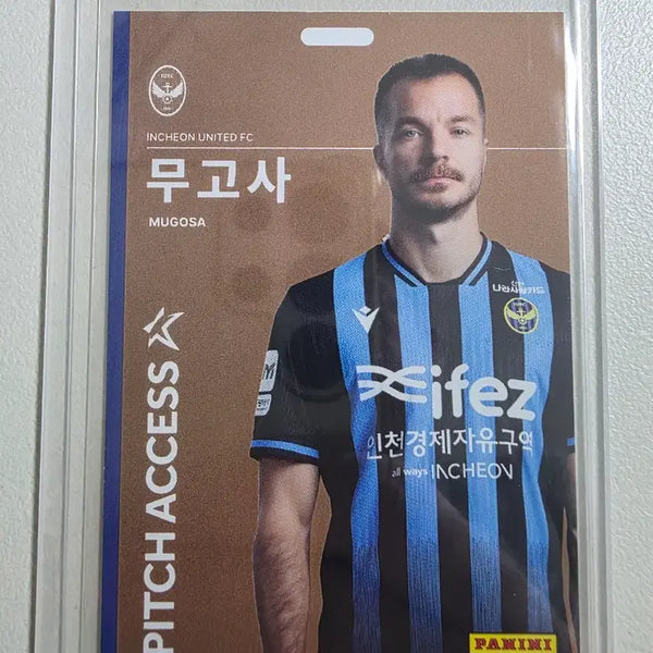 [BUNJANG] 2026 K League Mugosa Pitch Access Bronze Card / 2026 k리그파니니 무고사 Pitch Access 브론즈 인천유나이티드