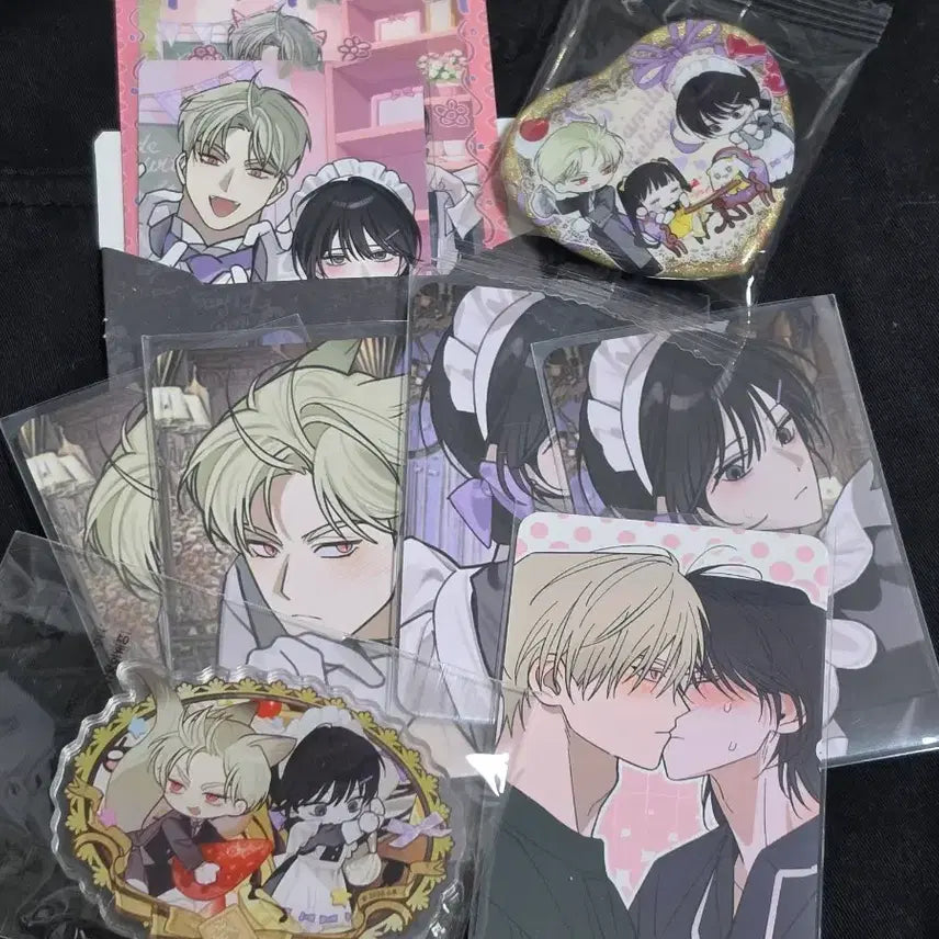 [BUNJANG] LE SSERAFIM SALON DE BALBONS Proof of Family Membership "Special Benefit" Can Badge, Magnet, Collector's Pack, Deco Pack Bundle Set / 레봄 살롱드르봉 간계서 가족간계증명서 금액특전 캔뱃지 마그넷 컬포 데코팩 일괄