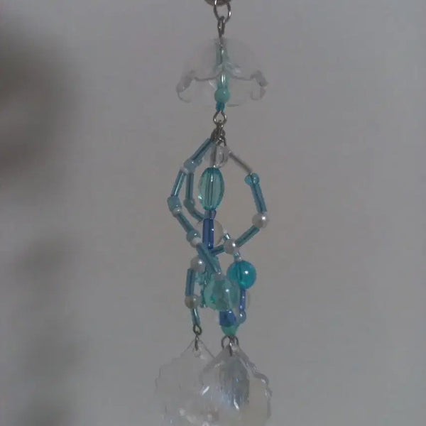[BUNJANG] Blue Jellyfish Charm / 파란색 해파리 키링
