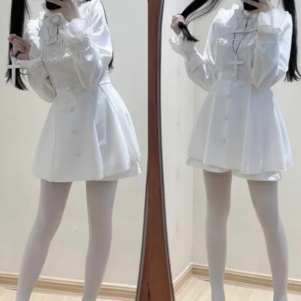 [BUNJANG] Geonpan Chun-guk-ui-gyedan Setup Pure White Yangjire Mine Type Jire-gye / 교판) 천국의계단 셋업 퓨어화이트 양지뢰 양산형 지뢰계