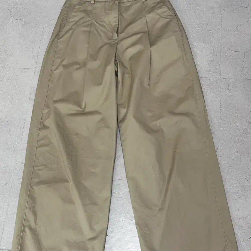 [BUNJANG] MOSSCOT Cotton Pintuck Pants Beige / 미쏘 핀턱 코튼 팬츠 베이지