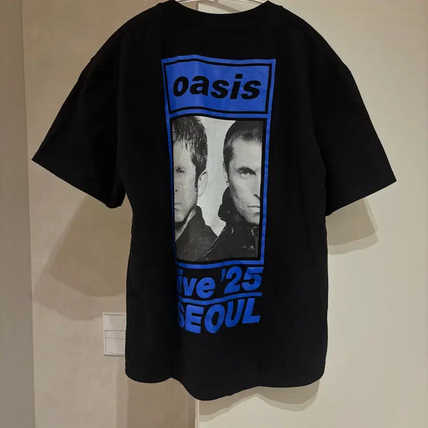 [BUNJANG] Oasis Live 25 Seoul Commemorative Short-Sleeve T-Shirt, Size M / 오아시스 라이브 25 서울 반팔 티셔츠, M
