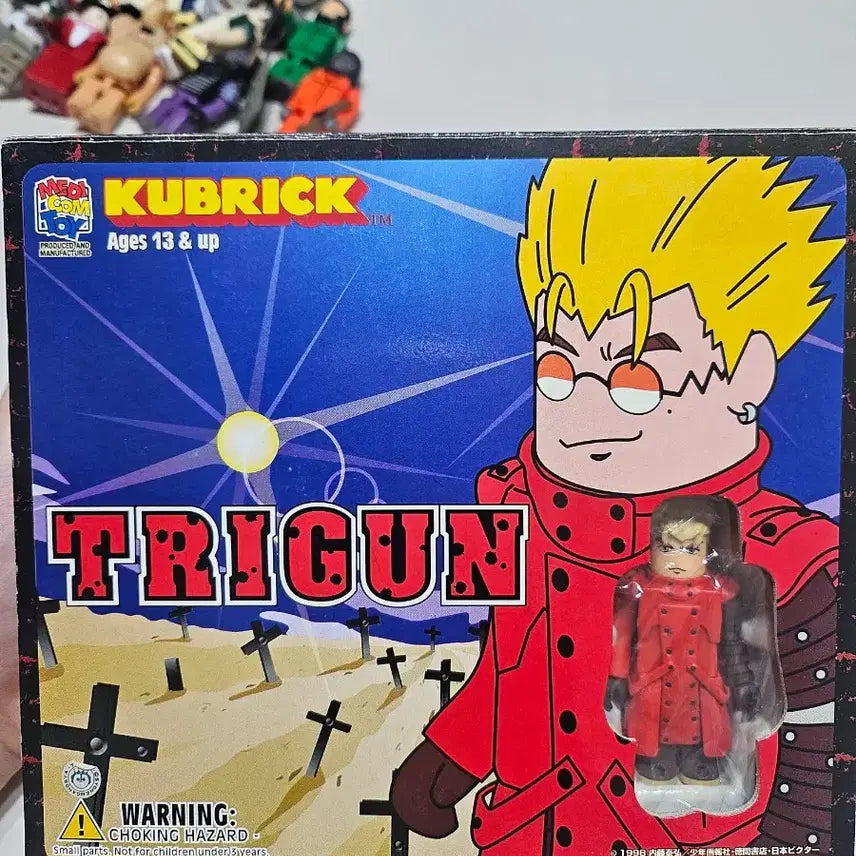 [BUNJANG] Trigun Kubrick 3-Figure Set / 트라이건 큐브릭 3종 세트