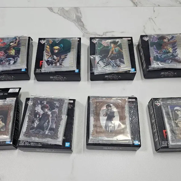 [BUNJANG] Attack on Titan Ichiban Kuji: The Final Season 'World Beyond' Prize F Acrylic Stand Full Set / 진격의거인 제일복권 벽밖의세계 f상 아크릴스탠드 풀세트