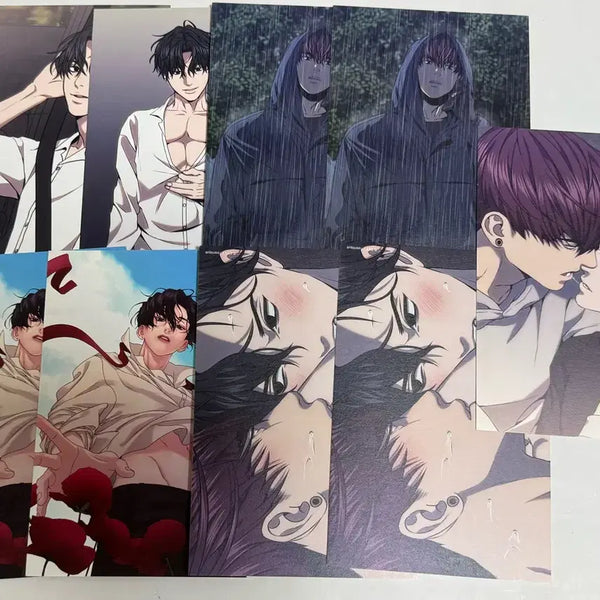 [BUNJANG] Kinuldeului Seye 2-nic Postcard Set / 기물들의세계 투니크 특전 엽서 양도