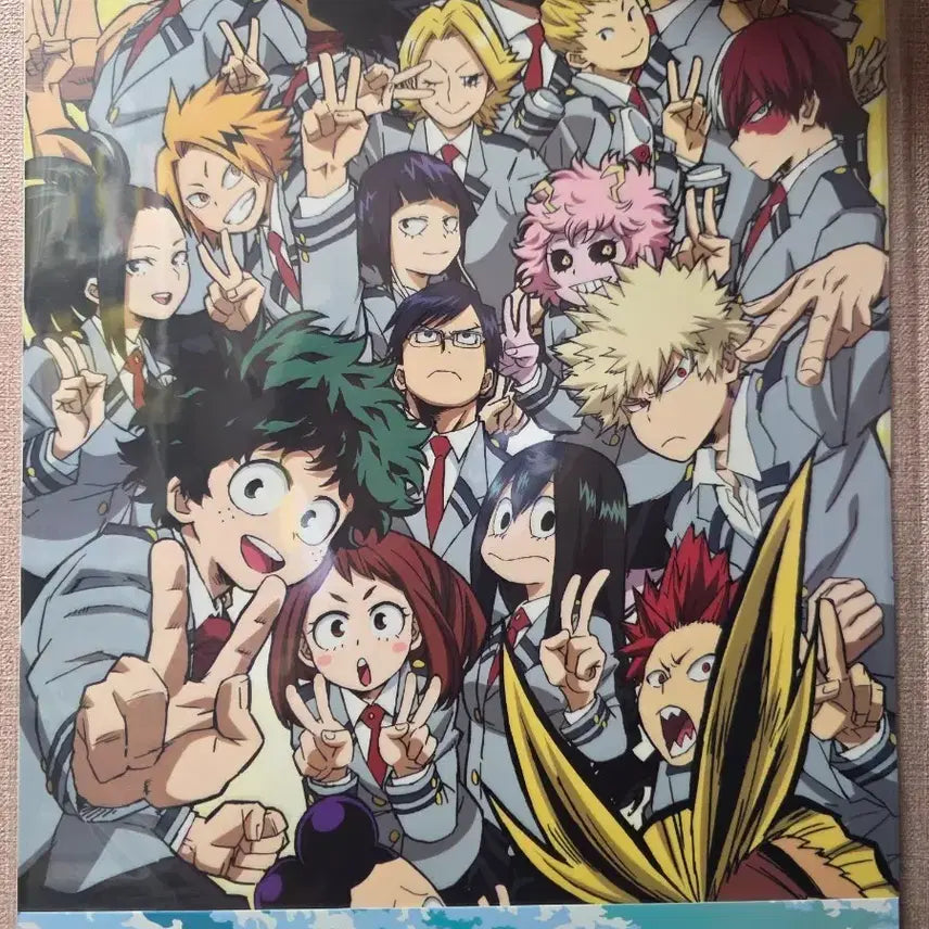 [BUNJANG] My Hero Academia Ichiban Kuji Visual Clear Poster A Prize / 나의 히어로 아카데미아 비주얼 클리어 포스터 제일복권