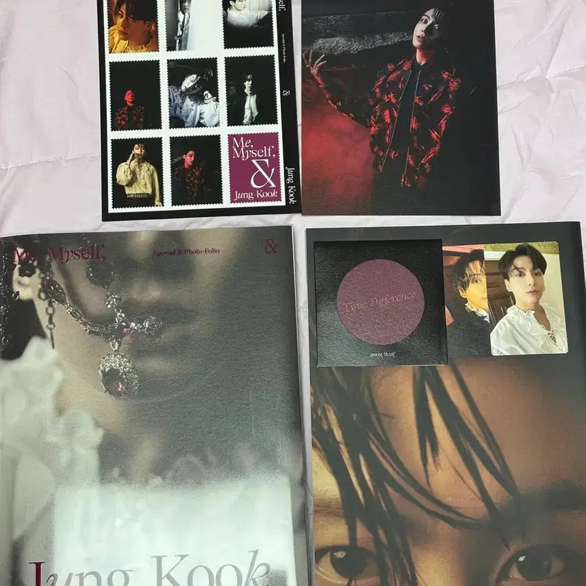 [BUNJANG] BTS Me, Myself & I Jungkook Photobook Full Set / 방탄소년단 BTS Me, Myself 포토폴리오 포토북 풀구성 정국